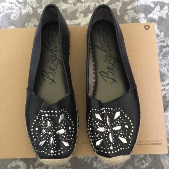 Brighton leather Jett espadrilles
